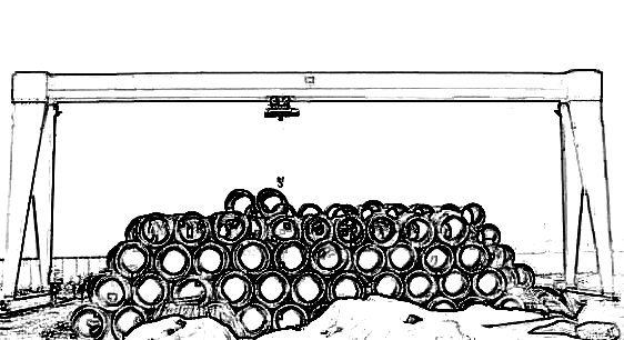 甘肅天水龍門吊廠家質量過硬