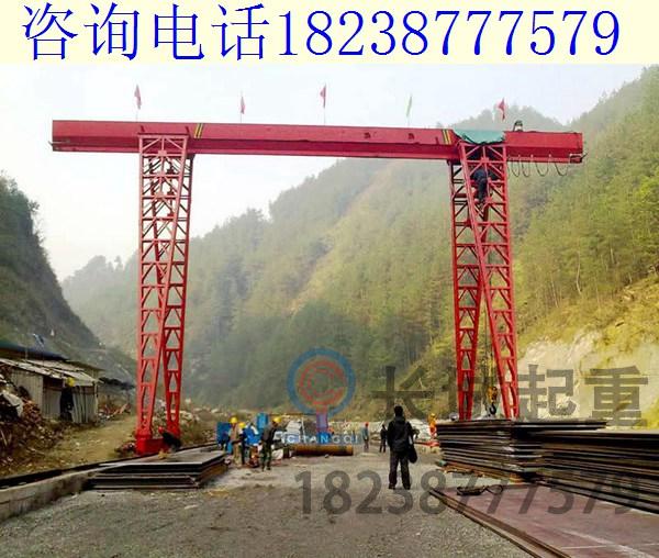 湖南張家界單梁龍門吊廠家 設備價格的影響因素
