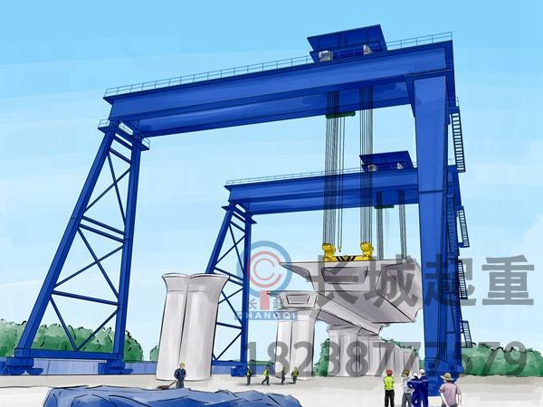 新疆塔城提梁機廠家 提梁機的安裝使用流程